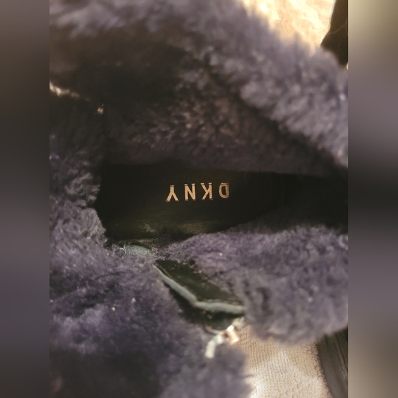 Like New DKNY Faux Fur Lined Booties - Picture 3 of 8